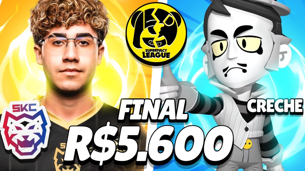 SKC x CRECHE na FINAL da SUPREMACY LEAGUE no BRAWL STARS!