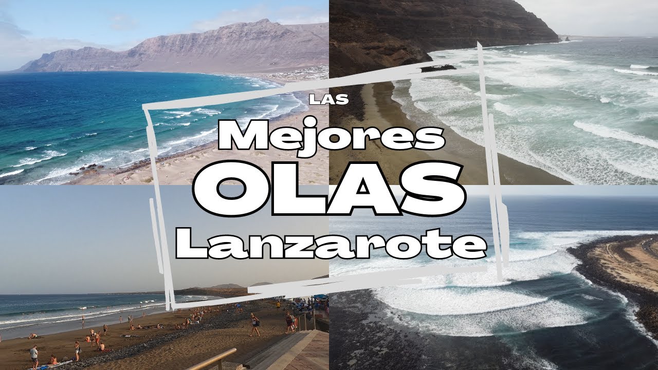 5  OLAS🌊PARA APRENDER🏄‍♀️EN LANZAROTE 🏝️🌄 #bodyboard #surf