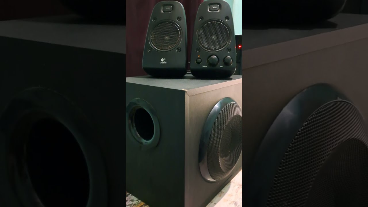 Sound testing Logitech Z623