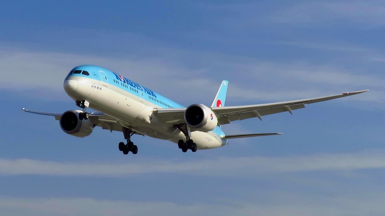 Korean Air Boeing 787-9 Dreamliner [HL8081] Landing at Toronto Pearson YYZ!