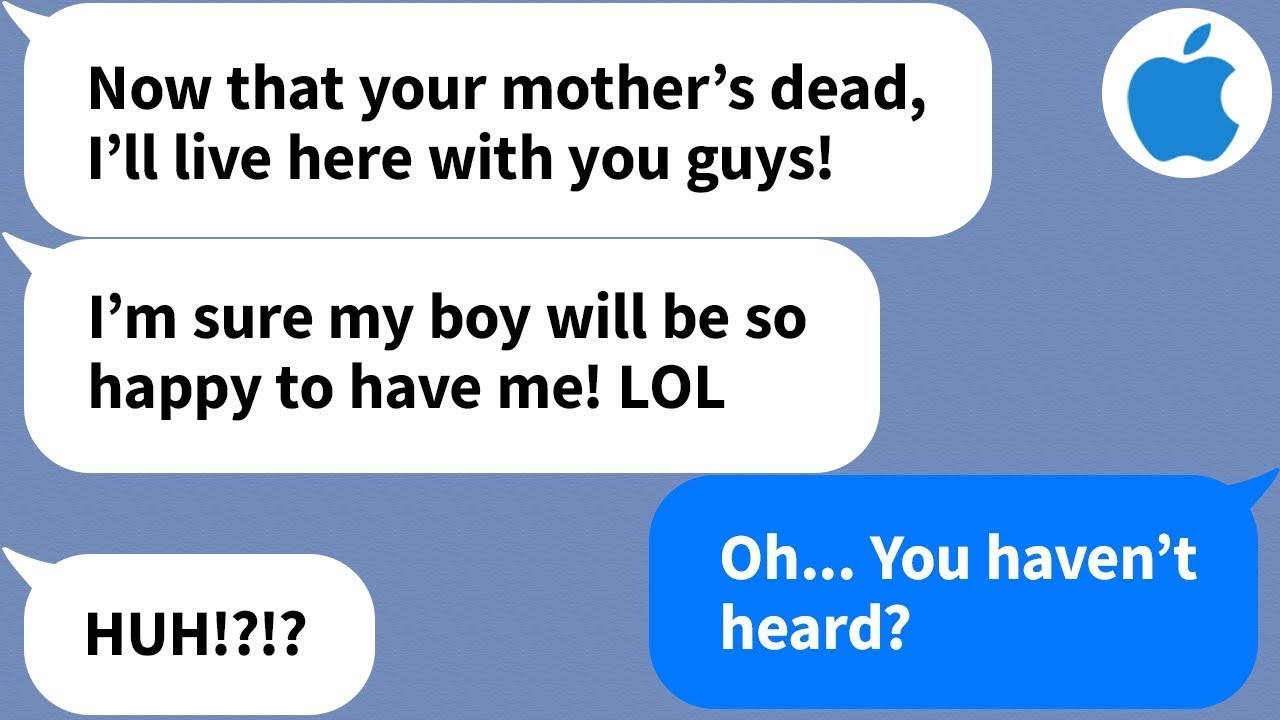 【Apple】After my mother passes away, my MIL tries to move in and kick me out, but my husband...