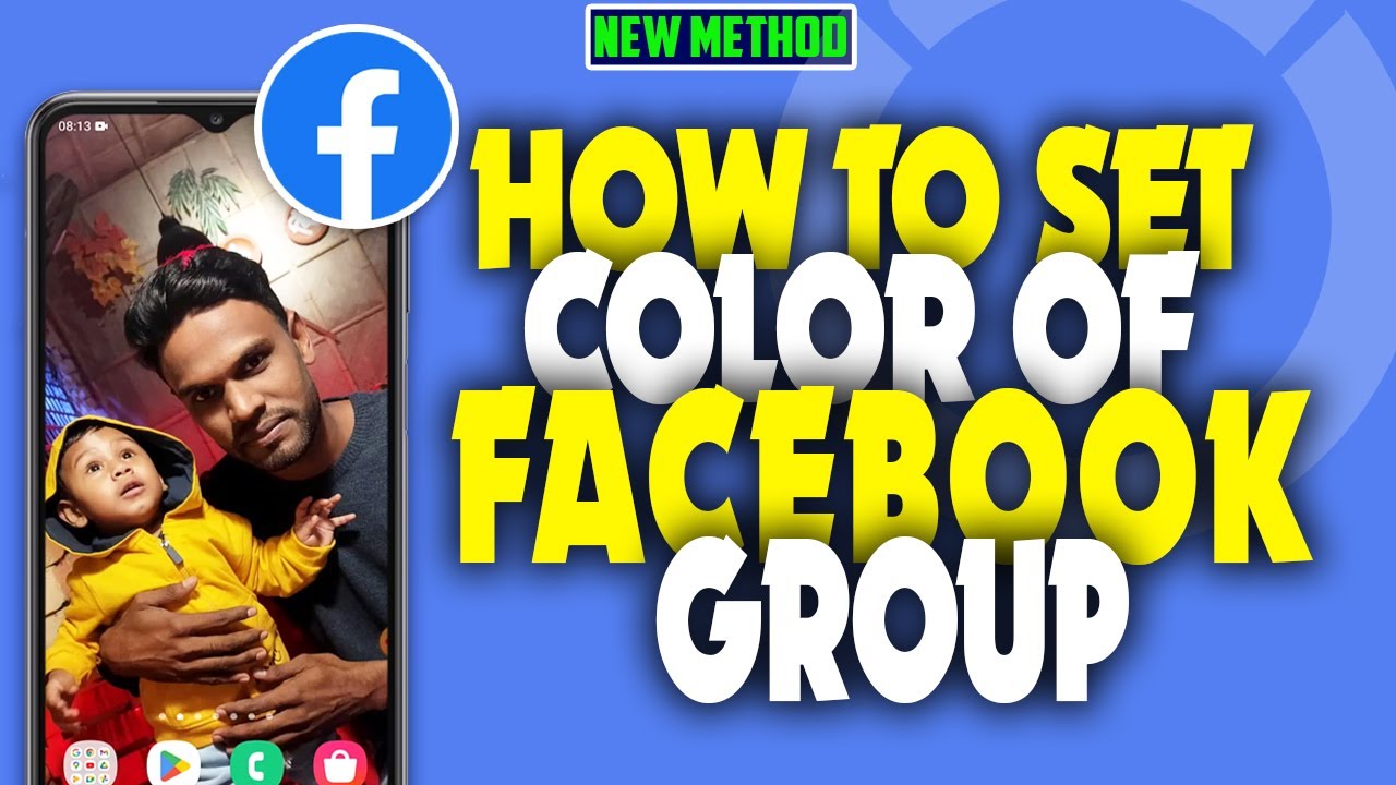 how to set color of Facebook group 2023