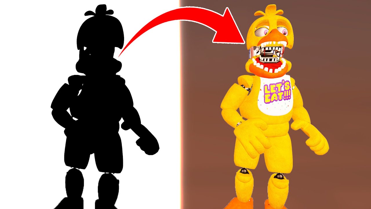 УГАДАЙ АНИМАТРОНИКА ПО ТЕНИ FNAF COOP В ГАРРИС МОД ► Garry's Mod