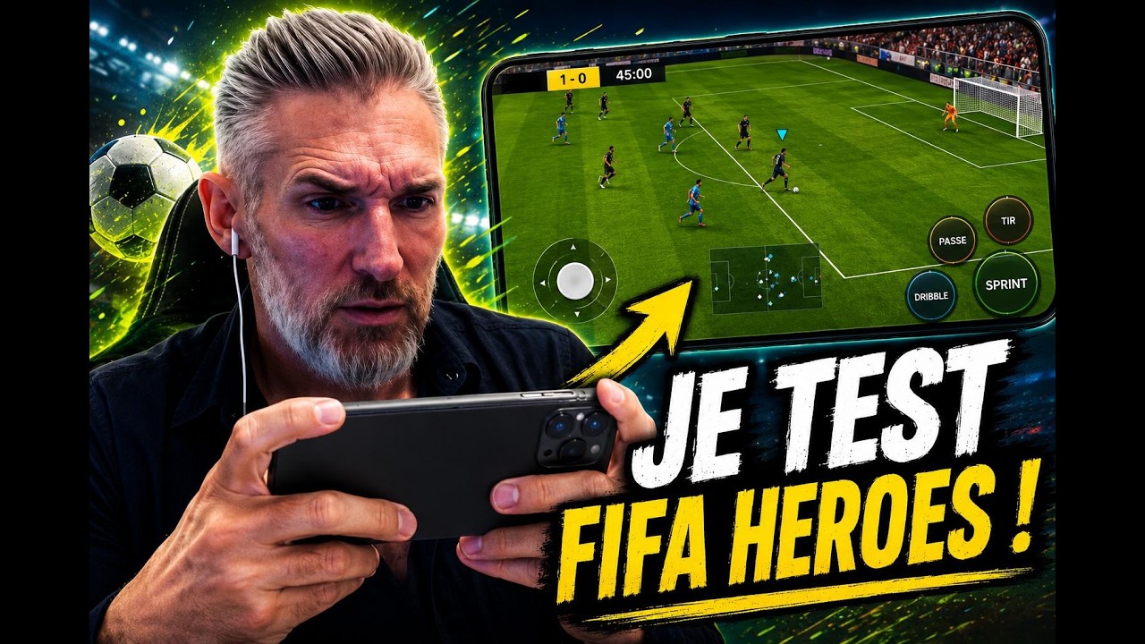JE TESTE FIFA HEROES, LE NOUVEAU JEU MOBILE !