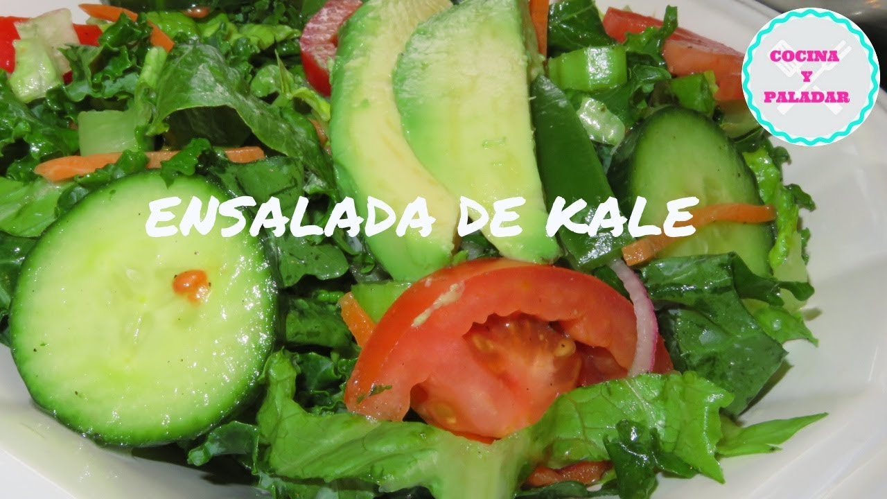 ENSALADA DE KALE | Receta Saludable y Fácil | Estilo Cocina y Paladar