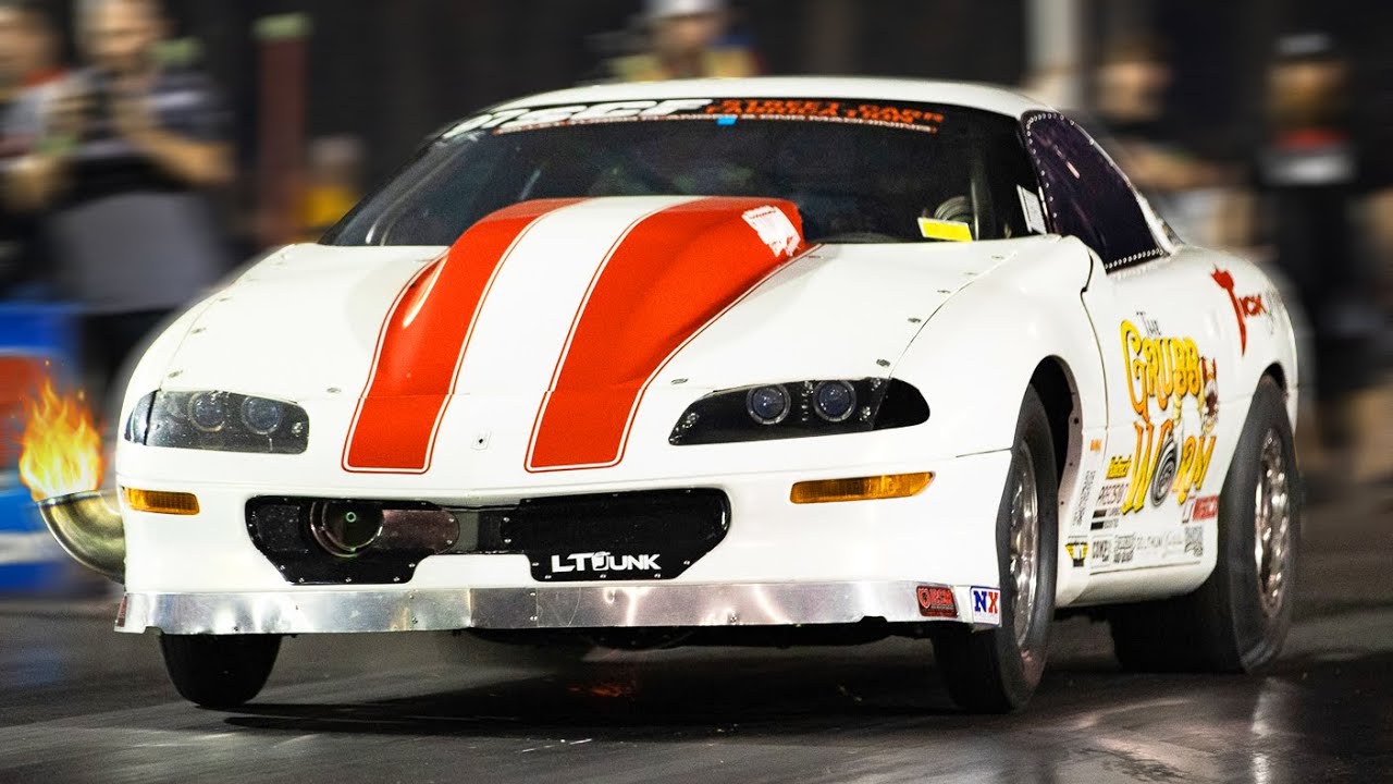 FLAME SPITTING Stick Shift KING | Grubworm Camaro