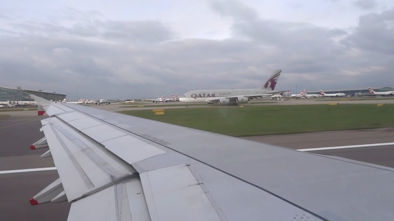 British Airways A321 London Heathrow to Geneva Economy class [Full HD]