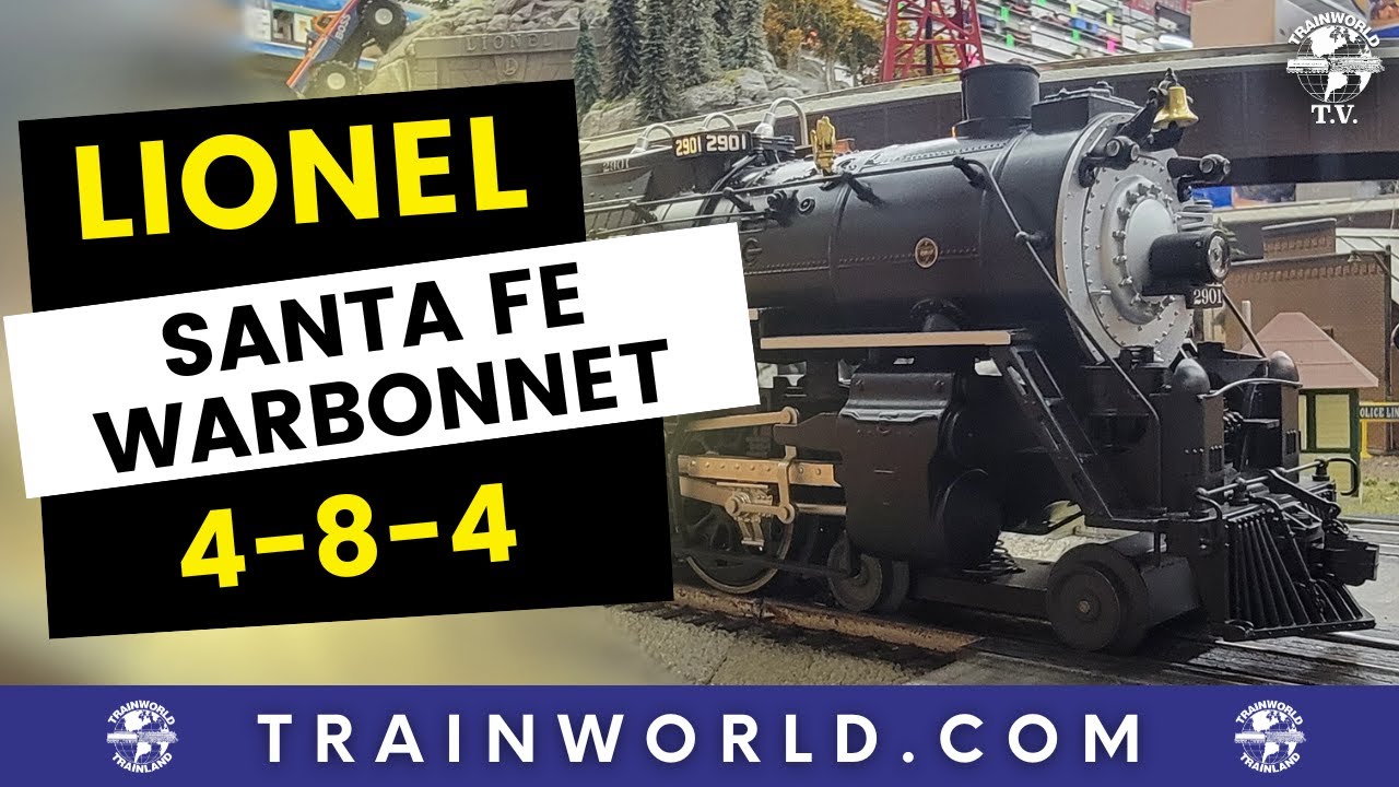 Lionel Legacy O Santa Fe Warbonnet 4-8-4