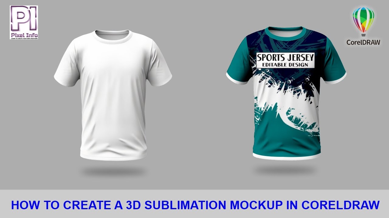 Ultimate Tutorial: Professional 3D T-Shirt Mockups with CorelDRAW