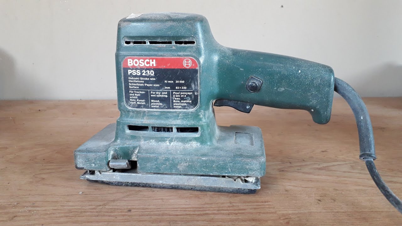 Bosch Orbital Sander Refreshment PSS 230