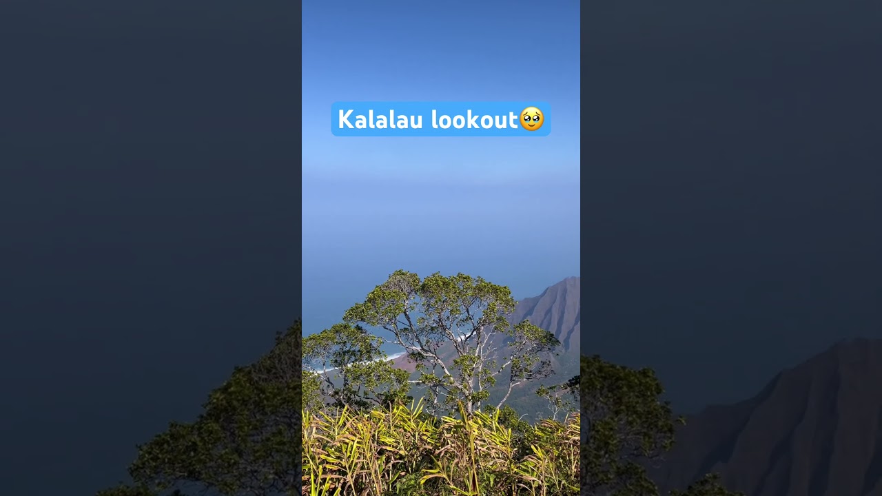 Kalalau lookout🥹🏝️ I haven&rsquo;t been in 2 years b/c it&rsquo;s a drive to get here&hellip;.Lucky to live Kauai🥰🌈