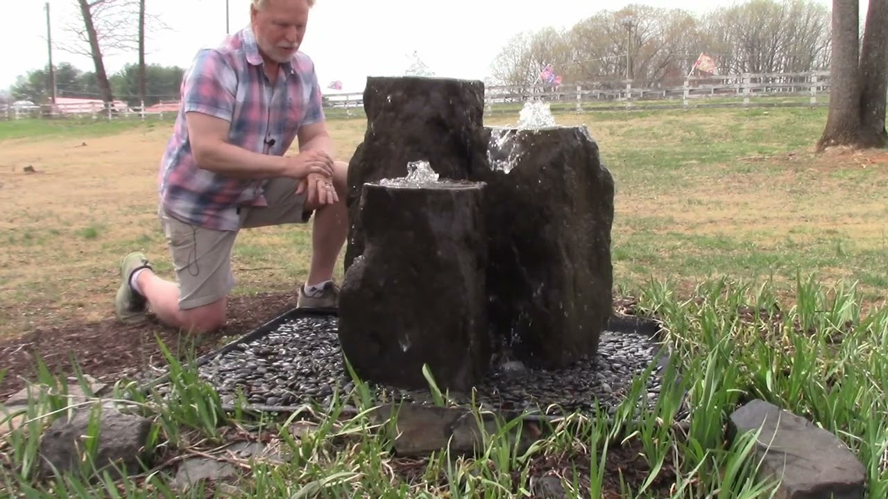Massanutten Pitt Spring Column Rocks Set of Three