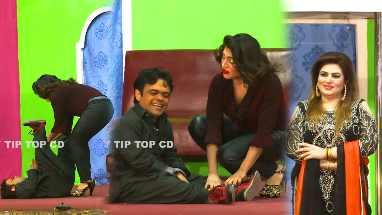 Vicky Kodu and Saira Maher with Mastani Naz, Shazeb | Stage Drama Dil Mera Sajan | Comedy Clip 2020