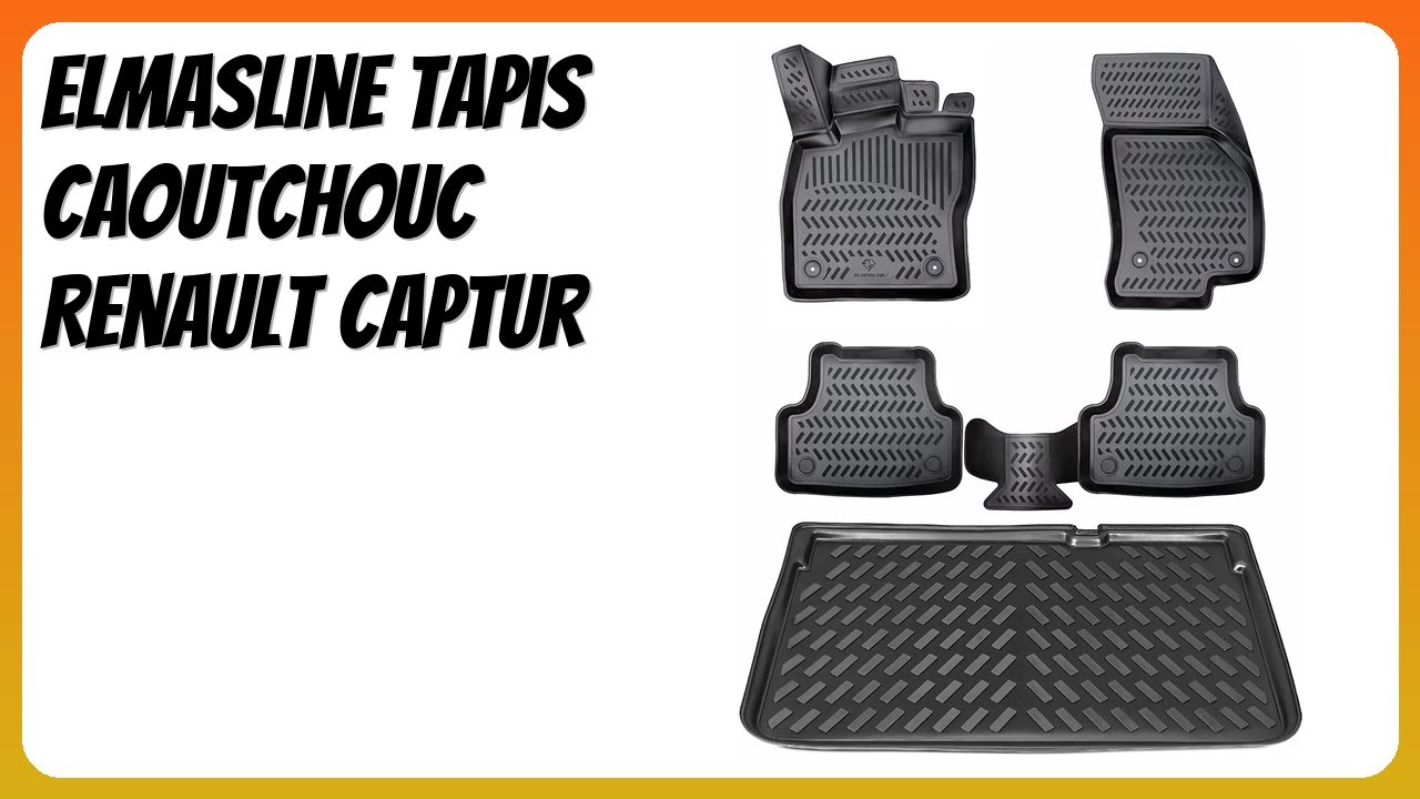 AVIS (2026) : Elmasline Tapis Caoutchouc Renault Captur. DÉTAILS