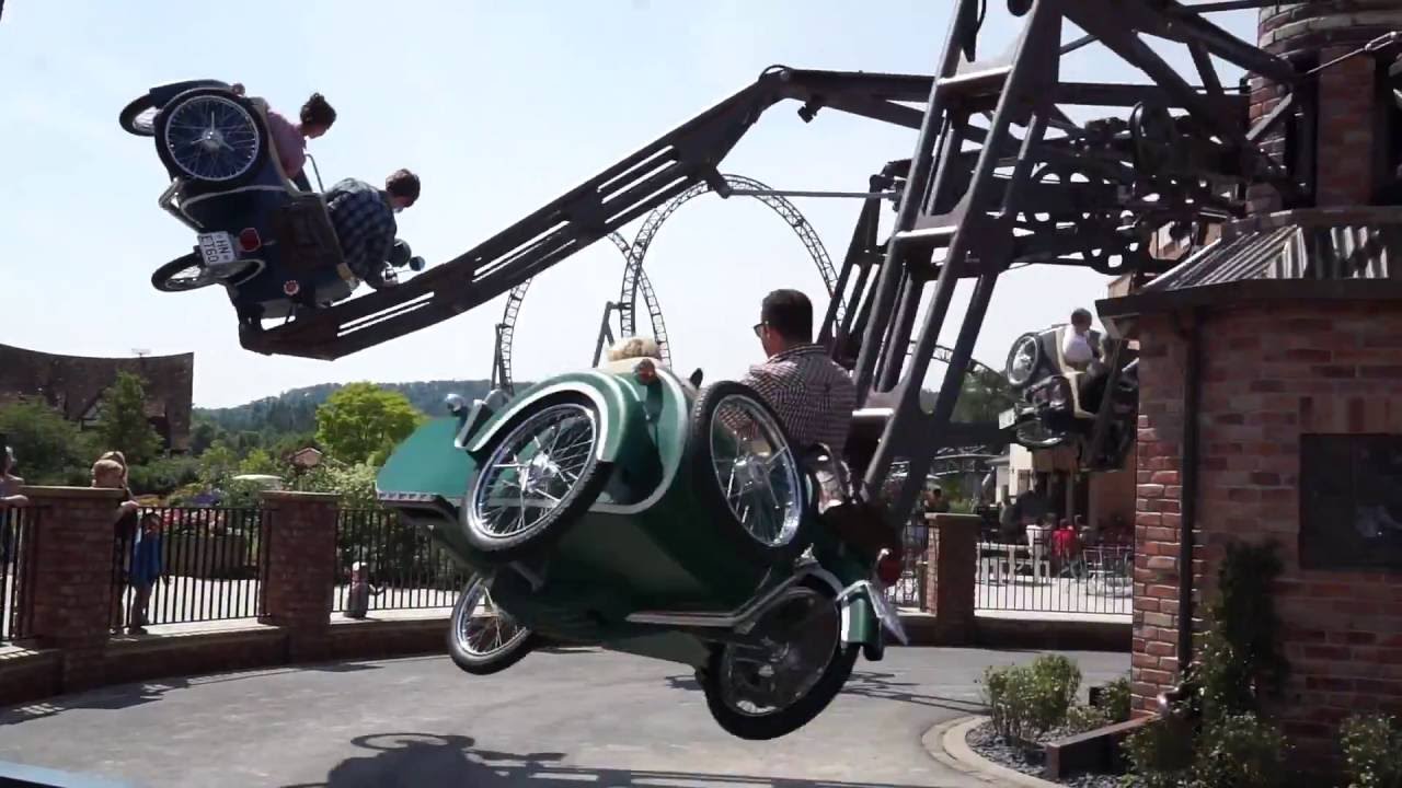 Hei&szlig;er Ofen in Tripsdrill: Mitfahr Video  - Technical Park Mini Apollo im OnRide