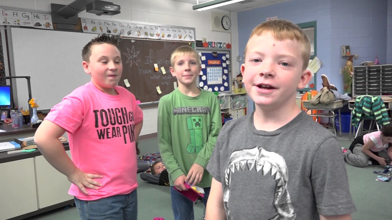 MES Students Make No Sew Fleece Blankets - Project Linus