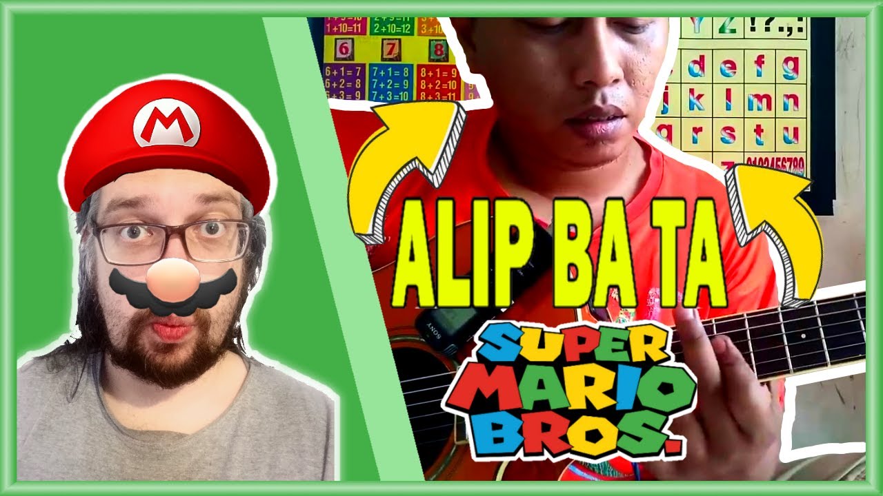 So COOL! Alip Ba Ta - Super Mario Bros Themesong #reaction