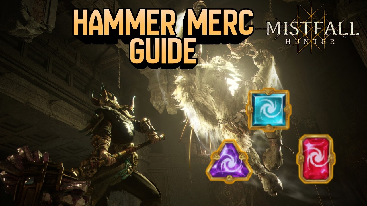 Полный гайд на Наемника с молотом (Hammer Mercenary) для Mistfall Hunter