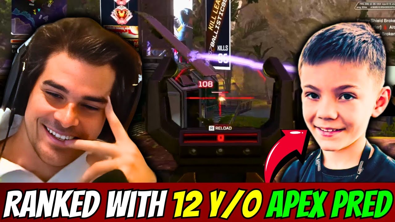 Daltoosh & Zachmazer Play Ranked with a 12-Year-Old Apex Predator 😳