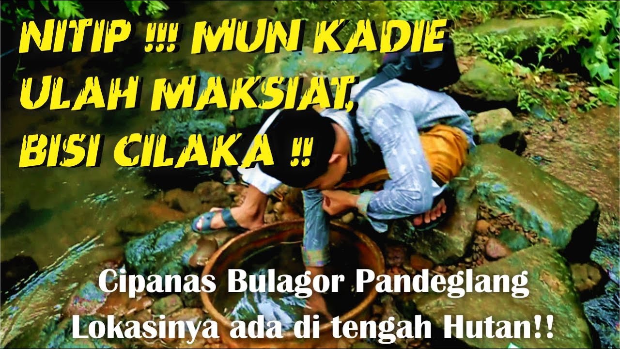 Pemandian Keramat Cipanas Bulagor Pulosari Pandeglang