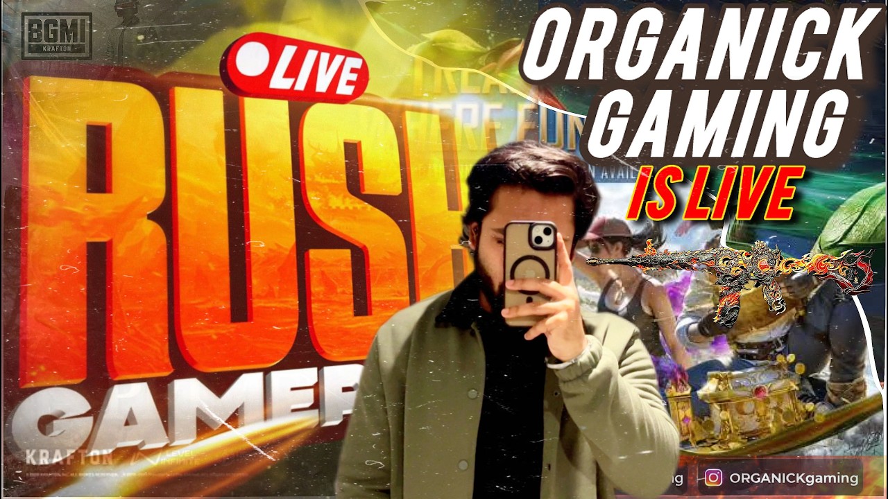 ORGANICK Gaming IS LIVE 🔥😍New M416 | 4.2 Update IPHONE 13 4Finger Gyro | Classic Boom Baam