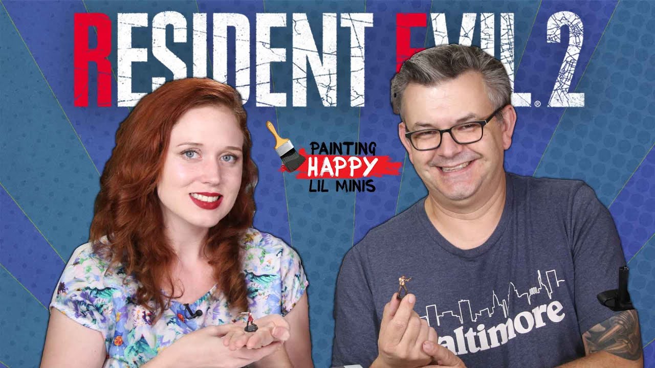 #ResidentEvil 2 | How to Paint Miniatures | Painting Happy Lil Minis | Live #Tutorial Show