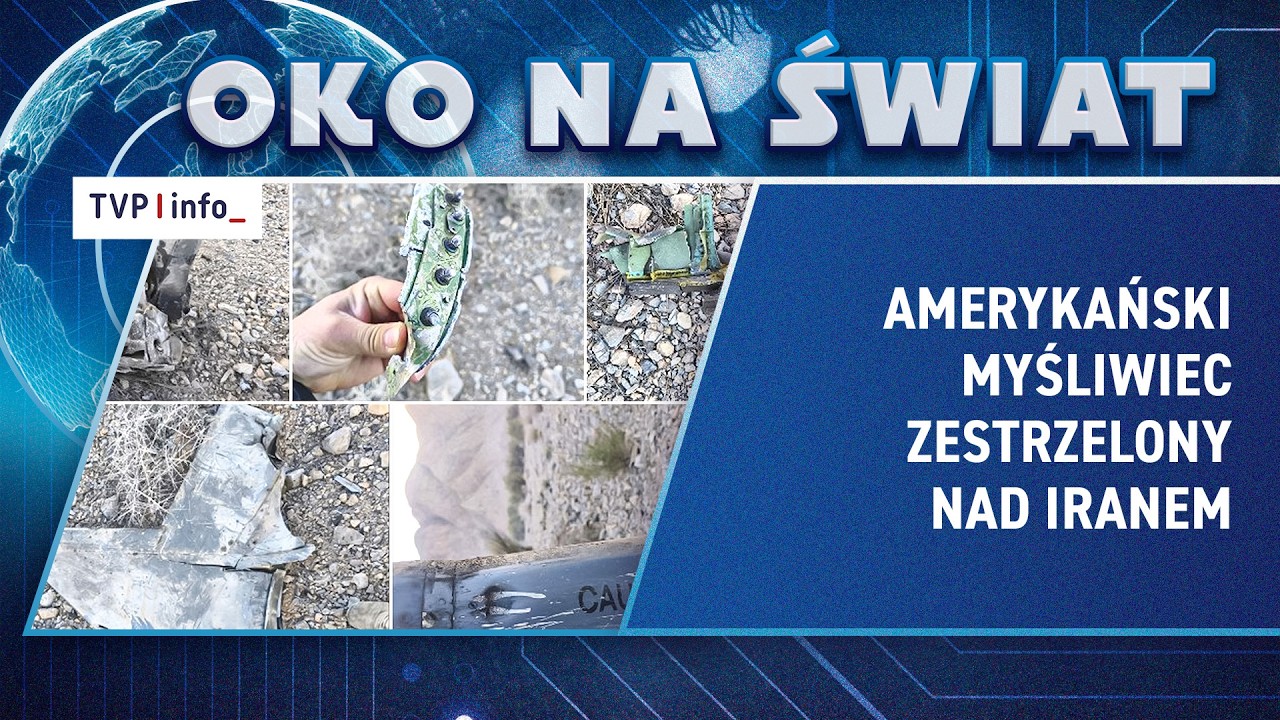 Amerykański myśliwiec zestrzelony nad Iranem | OKO NA ŚWIAT