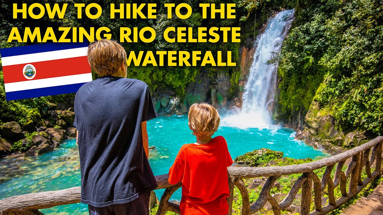 Hiking to the Stunning Rio Celeste Waterfall in Costa Rica 🇨🇷