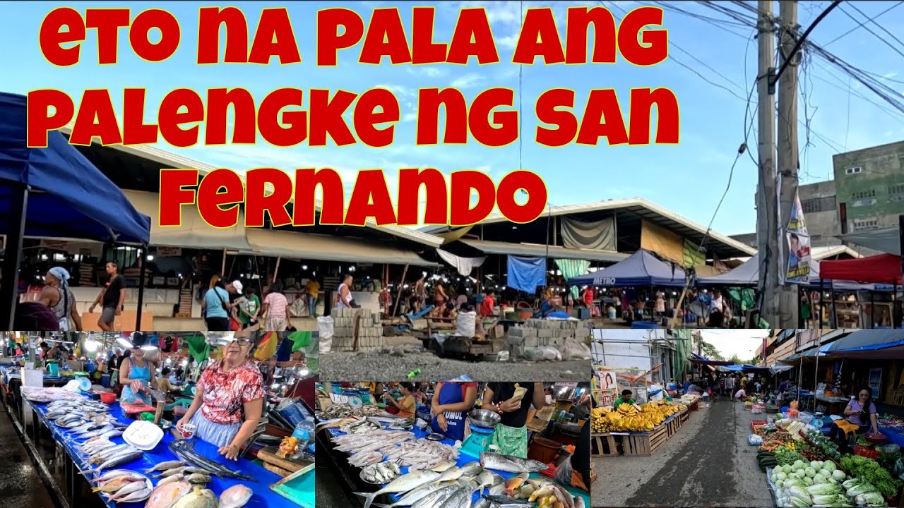San fernando La union pablic market | Bago na pala ang palengke nila | Ang luwag na