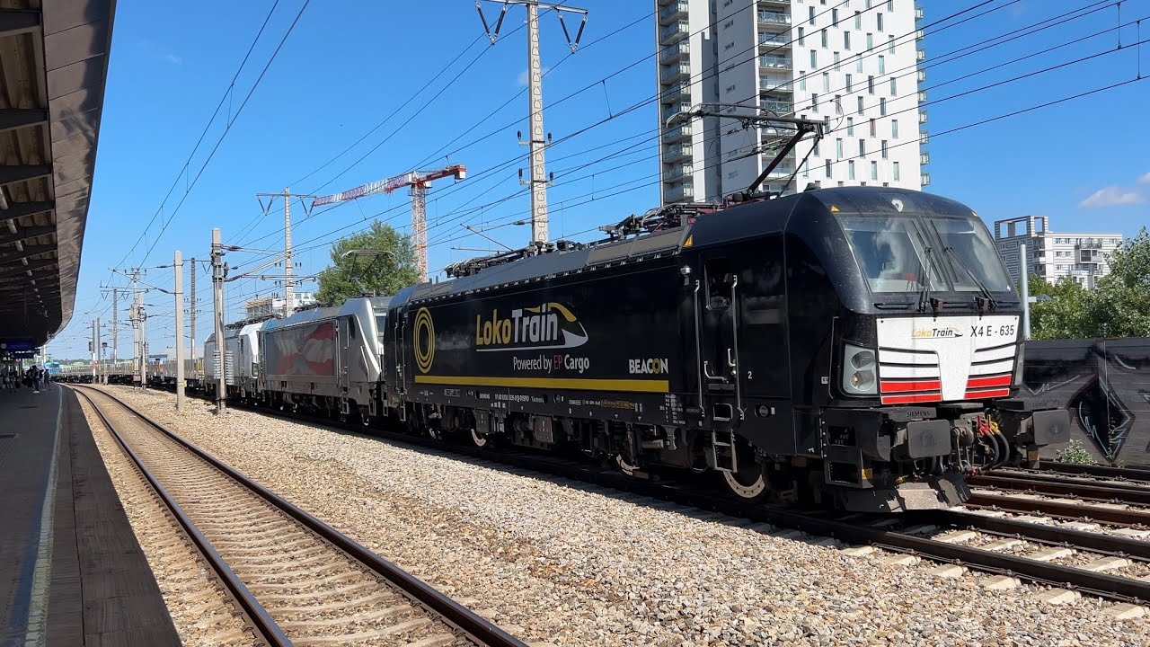 Trains at Wien Simmering 5 augustus 2025