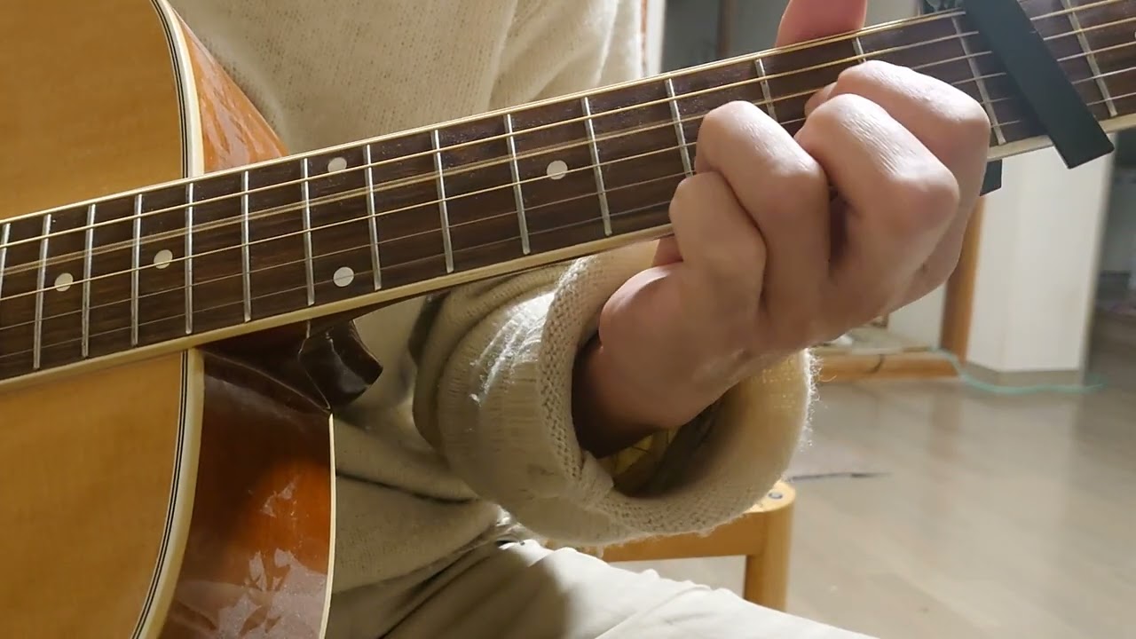 夏祭り　長渕剛イントロ〜エンディング弾いてみた