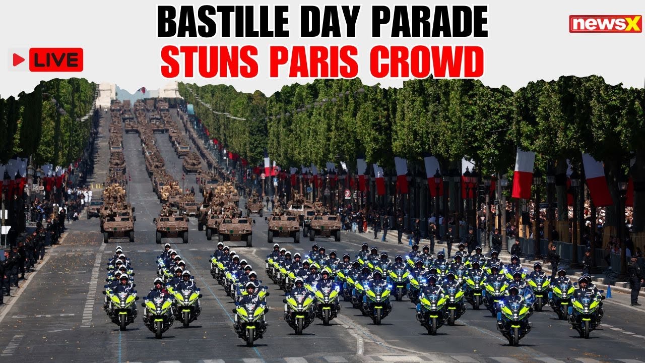 France Bastille Day Parade LIVE: French President Macron Attends Annual Bastille Day Parade in Paris