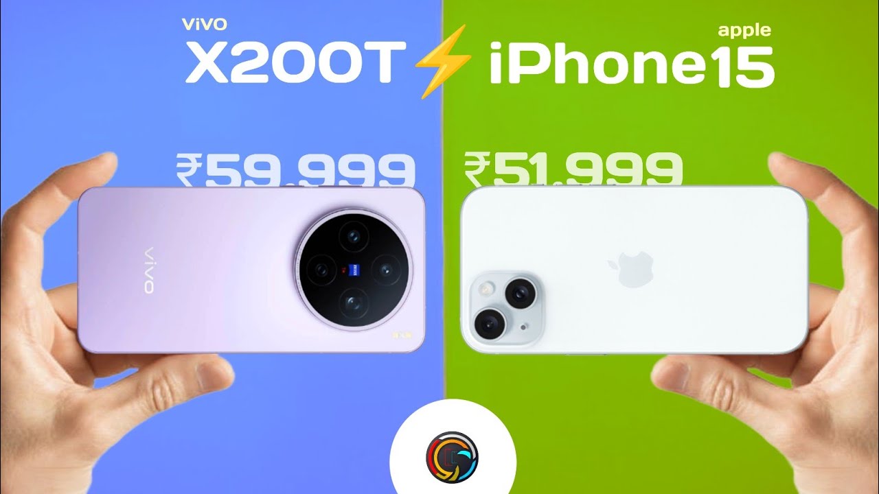 😱 New ViVO X200T Vs iPhone 15 | Real Test 