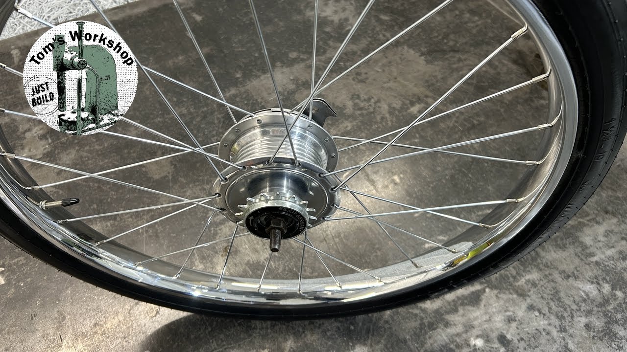 Velosolex Complete Spoke Wheel Restoration (#8)