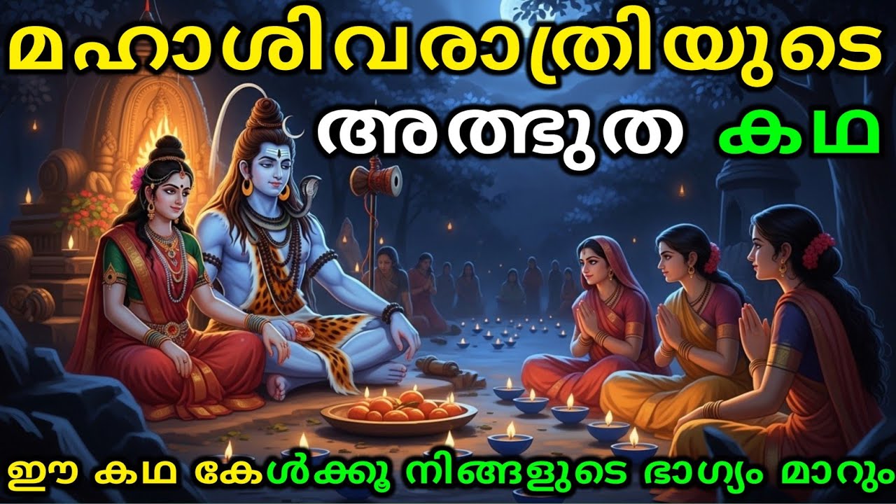 ഈ കഥ കേൾക്കൂ, നിങ്ങളുടെ ഭാഗ്യം മാറും മഹാശിവരാത്രിയുടെ അത്ഭുത | malayalam story | Malayalam Kathakal