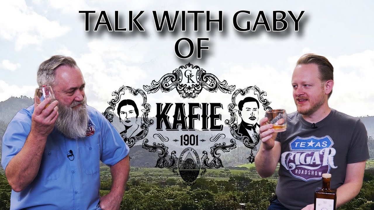 Dr  Gaby Kafie of Kafie 1901 Cigars Pit Stop 76