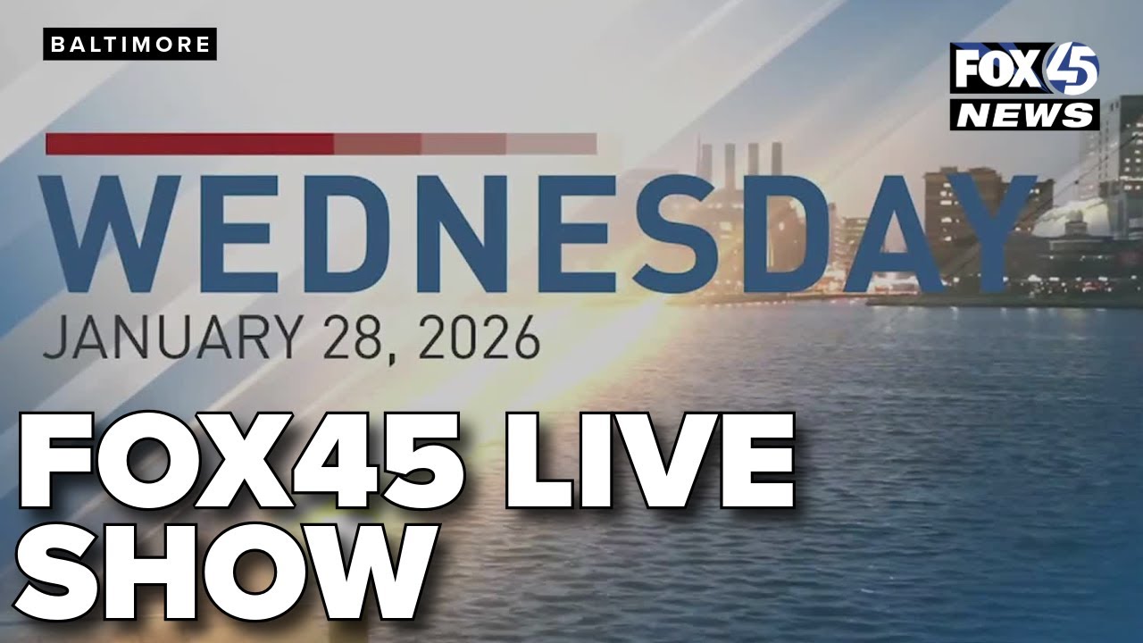 FOX45 10pm Show on Wednesday, Jan. 28