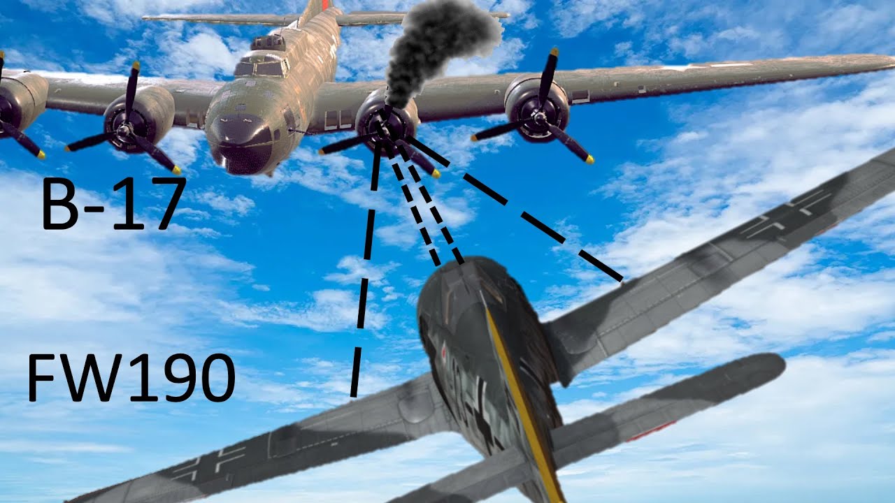 Какую часть B-17 атаковали немецкие истребители, чтобы гарантированно уничтожить бомбардировщик? ...