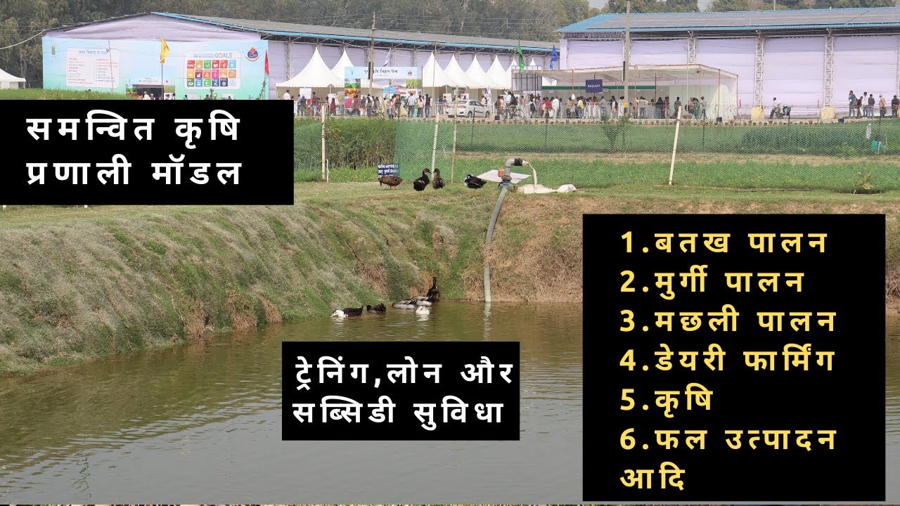 एक किसान कैसे सरकार की मदद से इतने सारे काम कर सकता है |Integrated farming system model