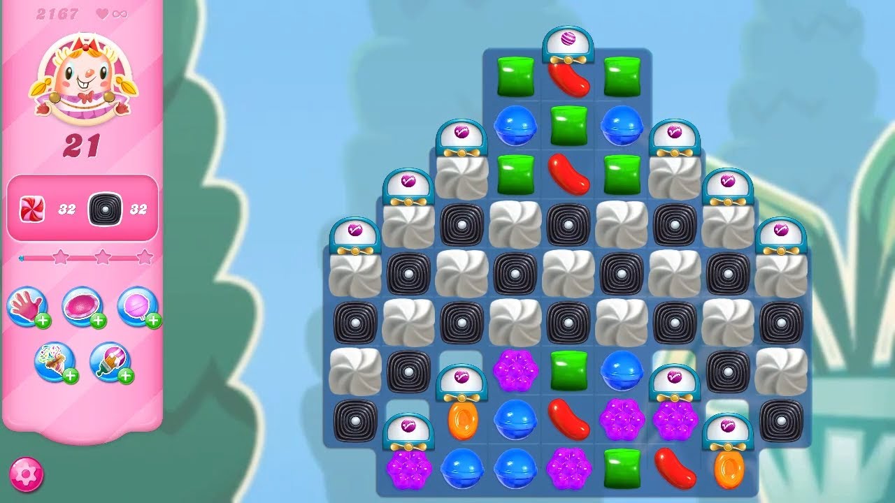Candy Crush Saga LEVEL 2167 NO BOOSTERS (new version)