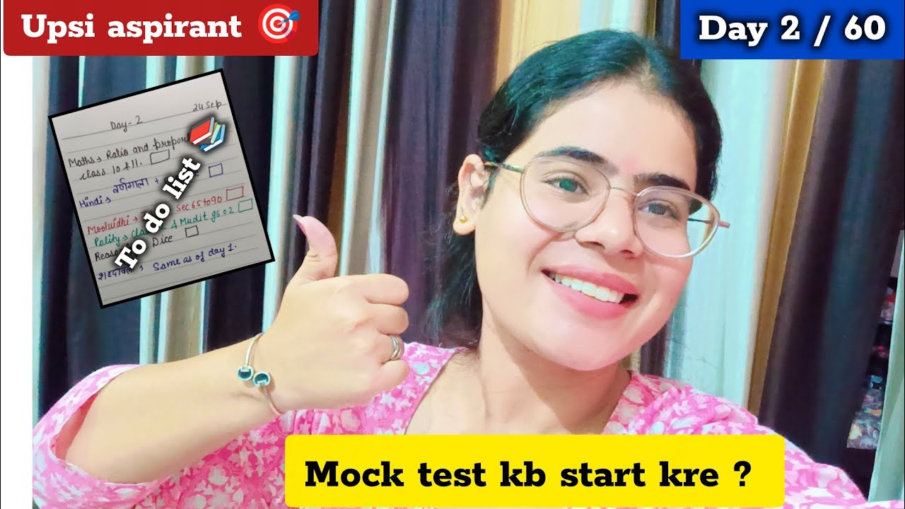 Day 1 Sirf Shuruat Thi… Ab Asli Challenge Hai 🥲|Upsi study routine 📚 