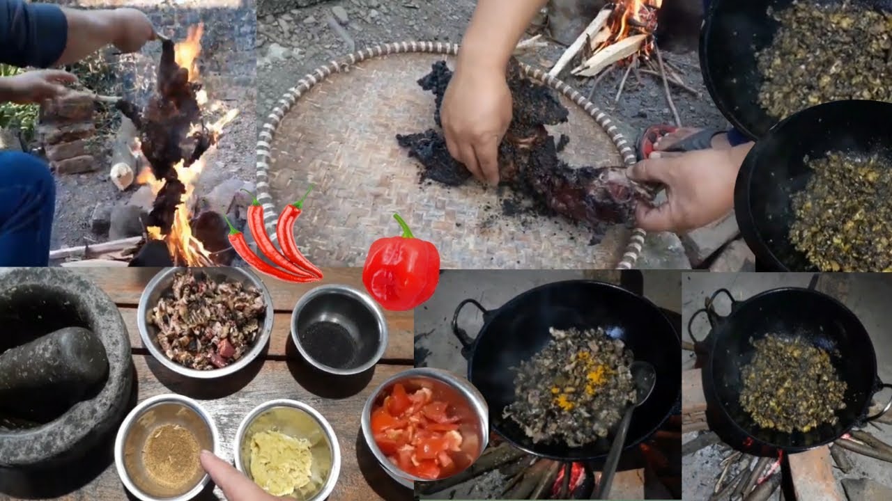 Famous Nepalese Local chicken cook Nepali method लोकल कुखुराको तिते बनाउने उपाय