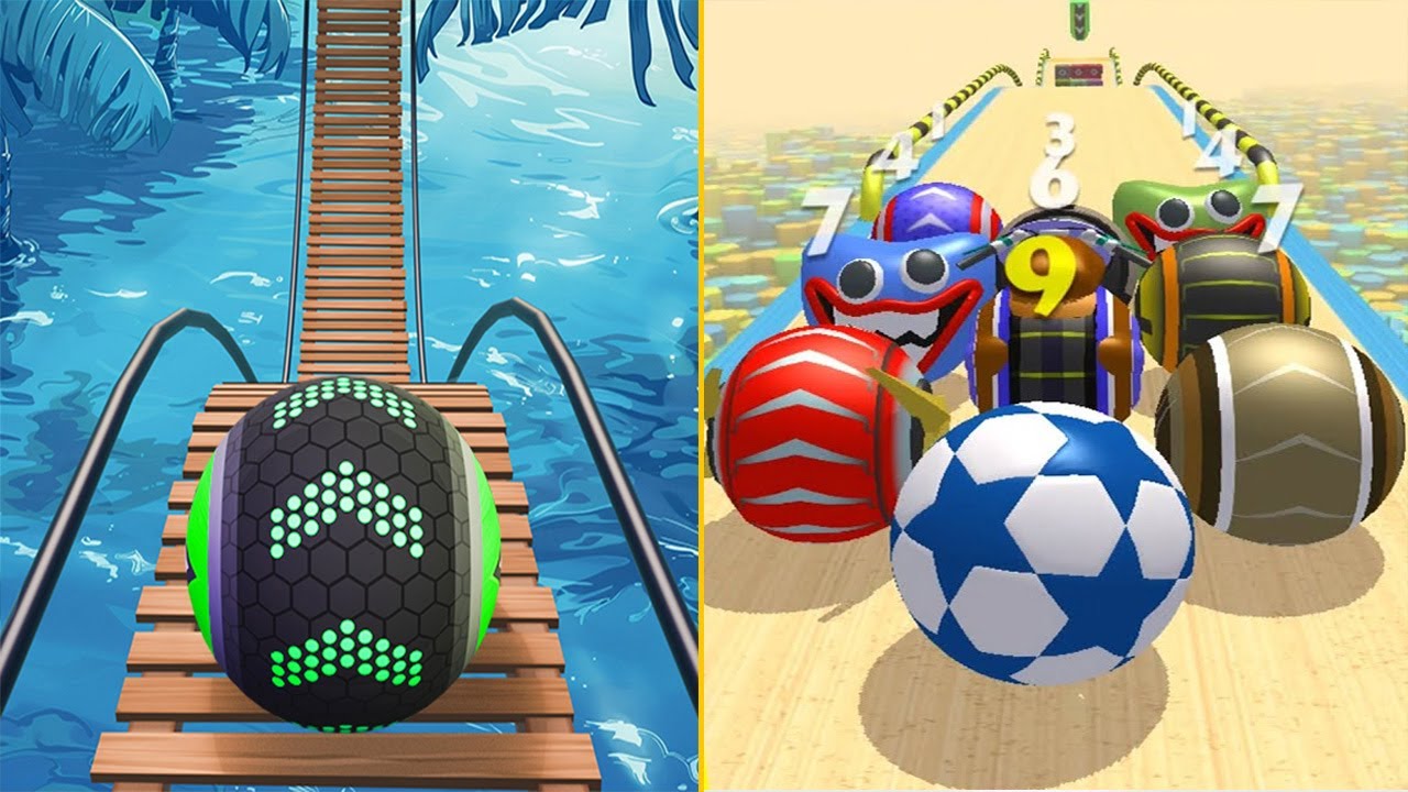 Going Balls VS Action Balls - All Levels Gameplay Android iOS Ep 5