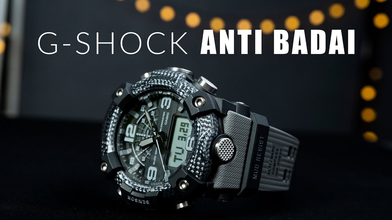 Pantas G-Shock ini dijual mahal guys!  CASIO MUDMASTER GG-B100-8A