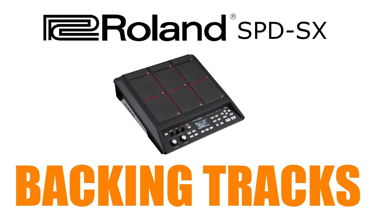 How to Run Backing & Click Tracks on Roland SPD-SX – Full Setup Guide