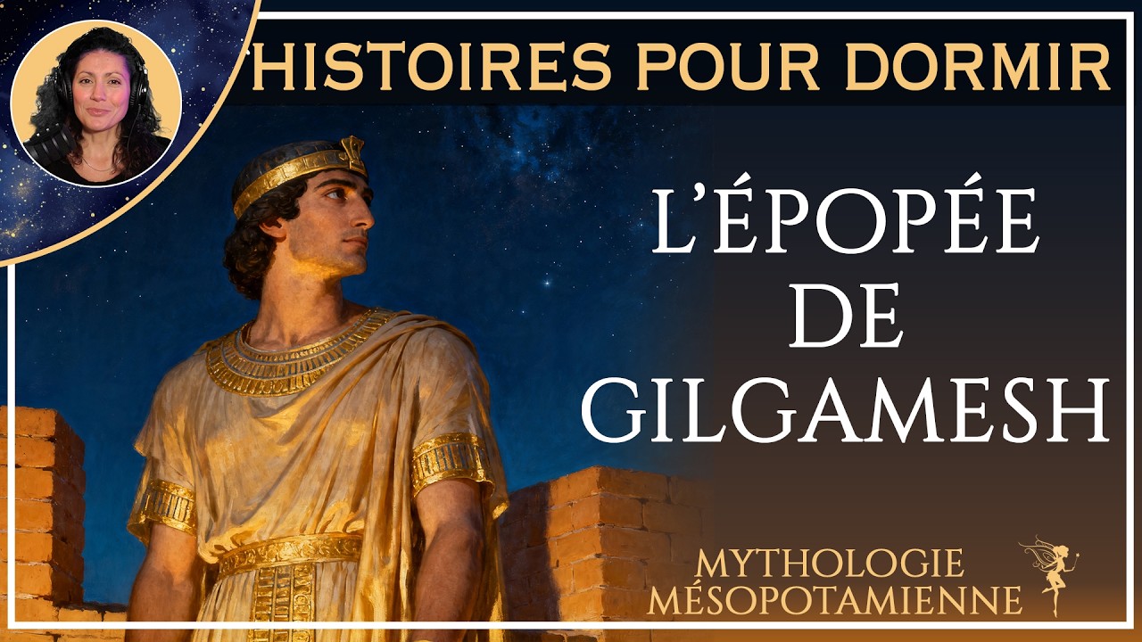 Histoire pour dormir |  L'&eacute;pop&eacute;e de Gilgamesh |  Mythologie m&eacute;sopotamienne | VOIX HUMAINE