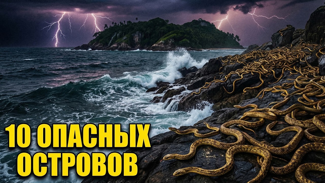 10 самых ОПАСНЫХ островов на планете...
