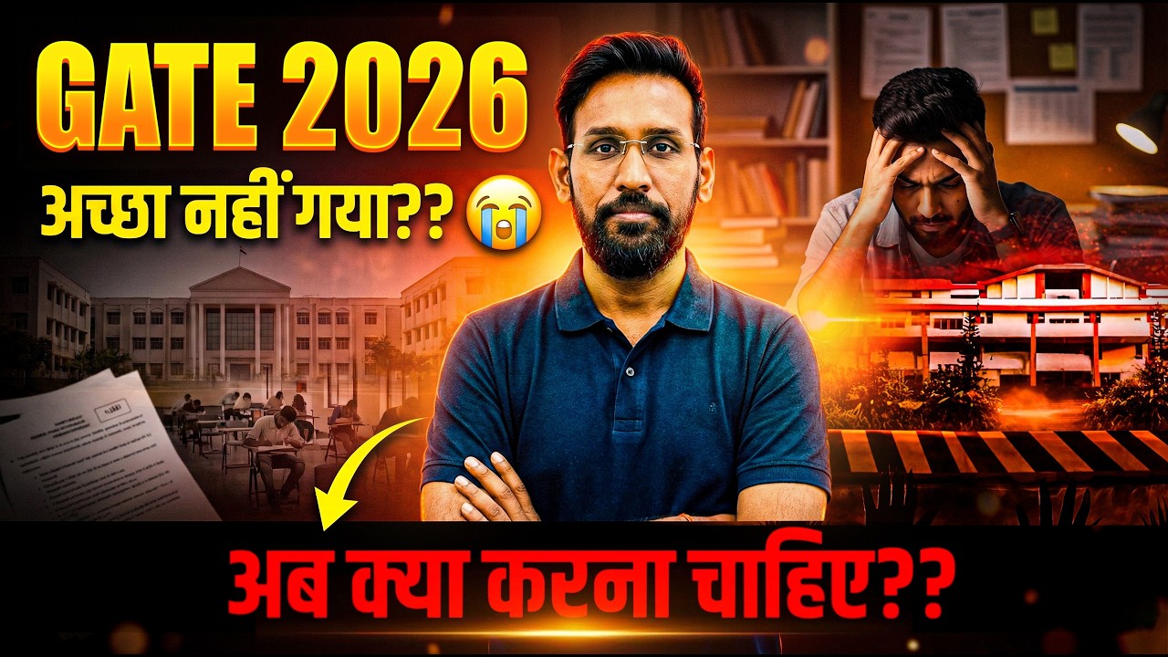 GATE 2026 CE Acha Nahi Gaya? Don’t Worry | Complete Comeback Plan 🚀 | By Abhishek Sir