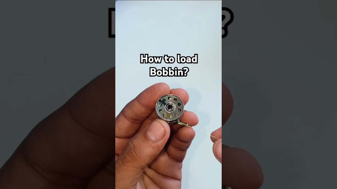 How to load bobbin? #tipsandtricks #sewing #sewingmachine #diy #fashion #sewingtools #sewinghacks