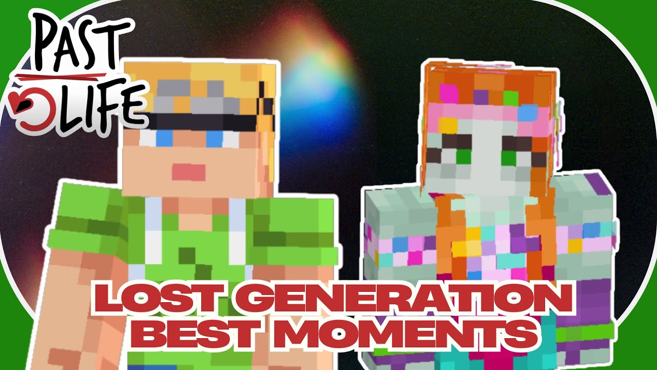 Lost Generation PAST LIFE ALL SEASON inc IntheLittleWood & ZombieCleo и все СМЕШНЫЕ МОМЕНТЫ
